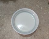 A picture of step 3 of Mint raita.