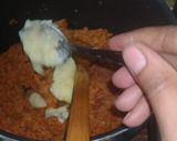 A picture of step 4 of Gajar Halwa.