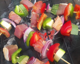 Foto del paso 6 de la receta: Brochetas de res y tocino 🍢🐷