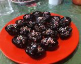 Foto langkah ke 3 dari resep Ting2 kacang oven coklat leleh😊😊.