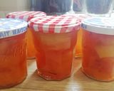 Une image de l'étape 5 de Abricots au thé et zeste de citron en conserve.