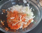 Foto del paso 1 de la receta: Ensalada americana con salmón ahumado y ricotta