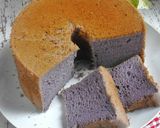 Foto langkah ke 8 dari resep Taro Chiffon Cake.