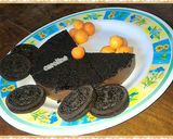 Foto langkah ke 8 dari resep Pudding roti brownies oreo nyoklat banget.