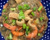 A picture of step 7 of Mel’s Ginisang Munggo.