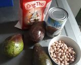 Hình bước làm 1 của món Kem bơ