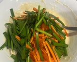 Foto langkah ke 1 dari resep Yachaejeon (Vegetable Pajeon/Korean Vegetable Pancake).