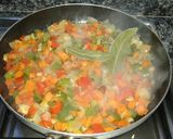 Foto del paso 2 de la receta: Arroz meloso con higaditos de pollo