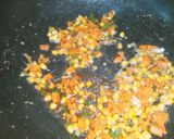A picture of step 4 of Egg fried Rice with mayo garlic sauce.