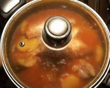 Foto del paso 17 de la receta: Cazuela de salmonetes con patatas en salsa de azafrán