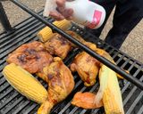 Foto del paso 6 de la receta: Pollo a la BBQ con toque de manzana