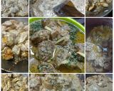 A picture of step 2 of Murg dahi kali mirch.