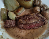 Foto del paso 2 de la receta: Filete con champiñones