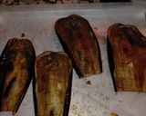 Foto del paso 3 de la receta Berenjenas rellenas. Receta apta para vegetarianos