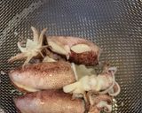Hình bước làm 2 của món Hủ Tíu Mực
