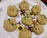 A picture of step 2 of Grated Potato Fritters with Green Chutney.