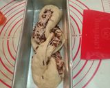 Foto langkah ke 5 dari resep Roti Kepang Coklat Keju Tanpa Ulen Dengan Minyak.