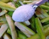 A picture of step 2 of Snake Gourd Sabji.