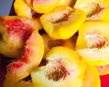 A picture of step 4 of Canned Peaches.