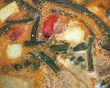 Foto langkah ke 5 dari resep Gulai campur tempe tahu telur puyuh kacang panjang.
