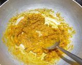 A picture of step 3 of Dal masala rolls.