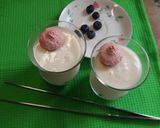 Foto del paso 2 de la receta Copas de lemon curd y arándanos frescos
