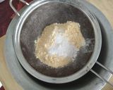 A picture of step 3 of Besan Cardamom Banana Cake.