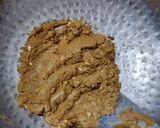 A picture of step 5 of Sattu laddu.