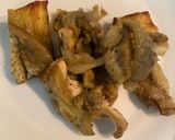 Foto del paso 3 de la receta Berenjenas rellenas de boloñesa en freidora de aire