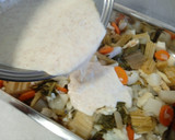Foto del paso 9 de la receta: Bacalao y verduras con bechamel
