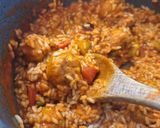 Une image de l'étape 2 de Boulette végétale, tomate et riz.