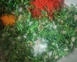 அரைக்கீரை பொரியல்(araikeerai poriyal recipe in tamil) ரெசிபி ஸ்டேப் 3 புகைப்படம்