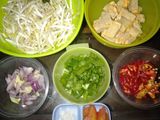 Tumis Tauge Oncom Pedas