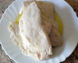 Foto del paso 1 de la receta: Filetes de pavo a la pimienta verde