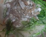 水蓮鮮蝦的食譜步驟2照片