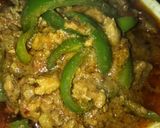 A picture of step 5 of Shimla mirch Qeema.
