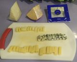 Foto del paso 5 de la receta: Falsas empanadillas de 3 quesos