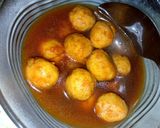 Foto langkah ke 6 dari resep Bakso kiddos Ayam & Sayur // snack MPASI 8m+.