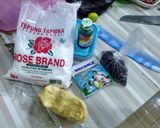 Foto langkah ke 1 dari resep Kue Semprit Ulat Daun Pisang (Happycall/Teflon).