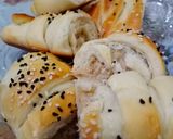 A picture of step 9 of Bakery style chicken bread 🍞.
