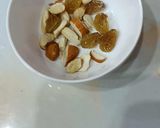 A picture of step 3 of Panchamrit Janmashtami Prasad.