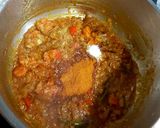 A picture of step 3 of Chole bhature.
