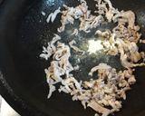 茭白青椒炒肉絲的食譜步驟4照片