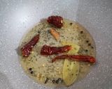 A picture of step 3 of Potato Egg Curry.