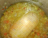 Foto del paso 3 de la receta: Pularda rellena de espárragos trigueros y queso curado