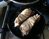 Foto del paso 5 de la receta: Cocina para parejas: Corvina negra con refrito de ajos