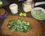 Foto del paso 1 de la receta: Cocina para parejas: "Risi e bisi" recargado