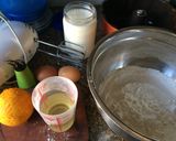 Foto del paso 1 de la receta: Budín rápido de yogur y naranja