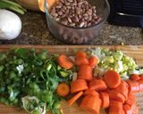 Foto del paso 2 de la receta: La ribollita (sopa de vegetales)