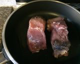 Foto del paso 2 de la receta: Cocina para parejas: Corvina negra con refrito de ajos